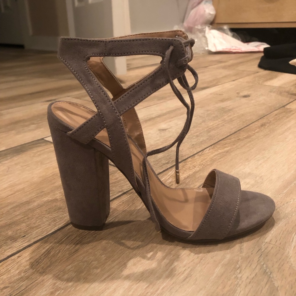 Grey heels